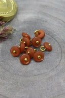 Boutons Jewel - Chestnut