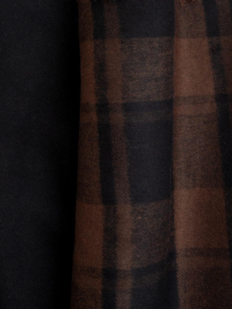 Tissu Lainage Oat & Black Atelier Brunette