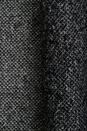 Tissu "Lainage Moucheté Black & Off White"