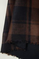 Tissu "Lainage Tartan Oat and Black"