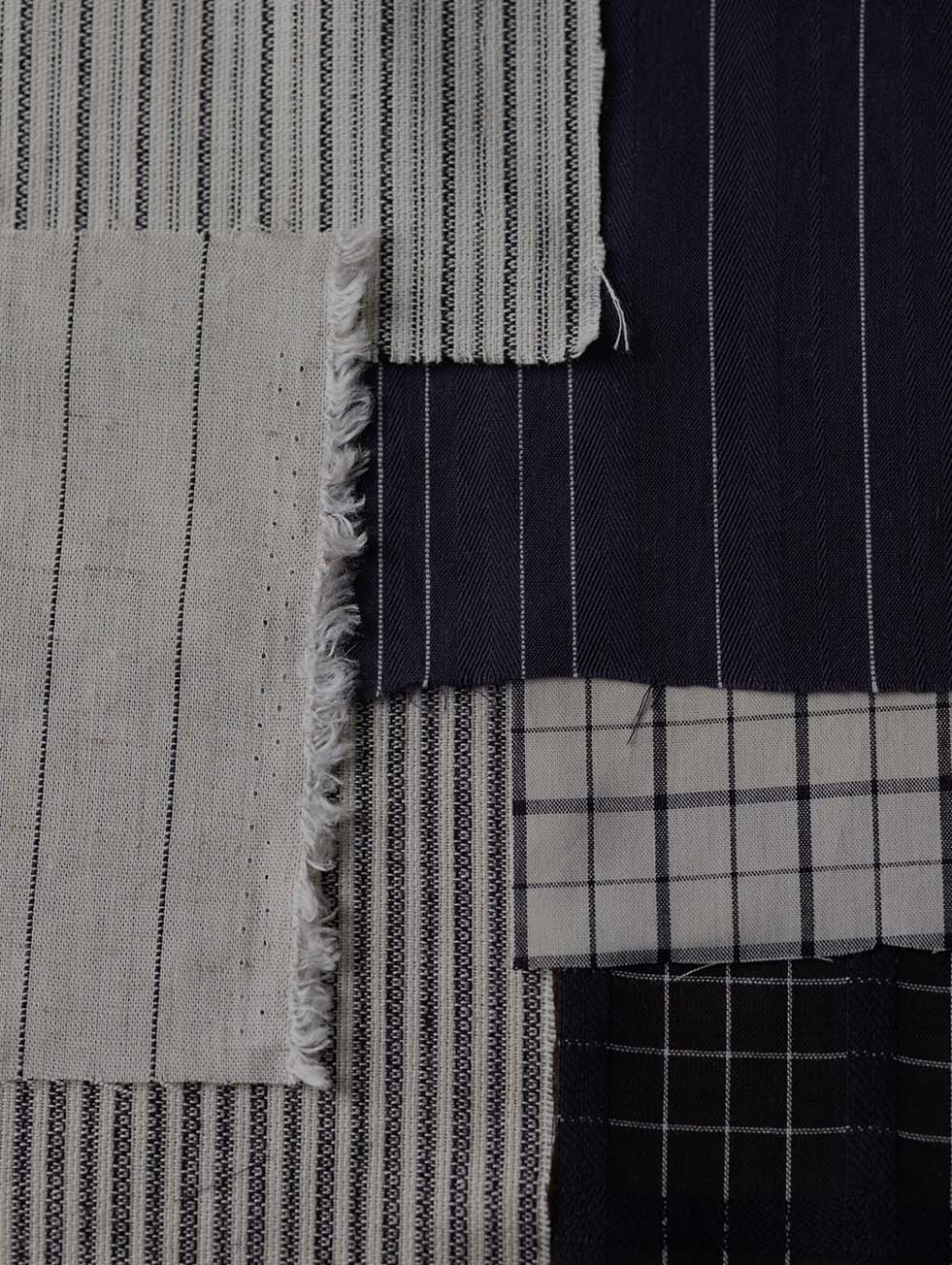 Tissu Carreaux et Rayures Atelier Brunette