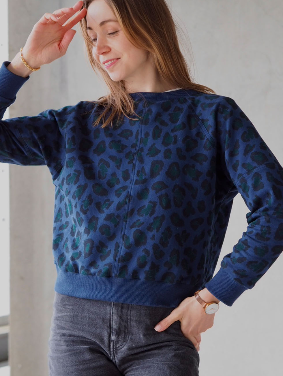 LE Pantalon en Gabardine Off-White Atelier Brunette