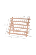 Wooden Thread Holder – 60 Slots