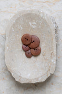 Palm Buttons - Chestnut
