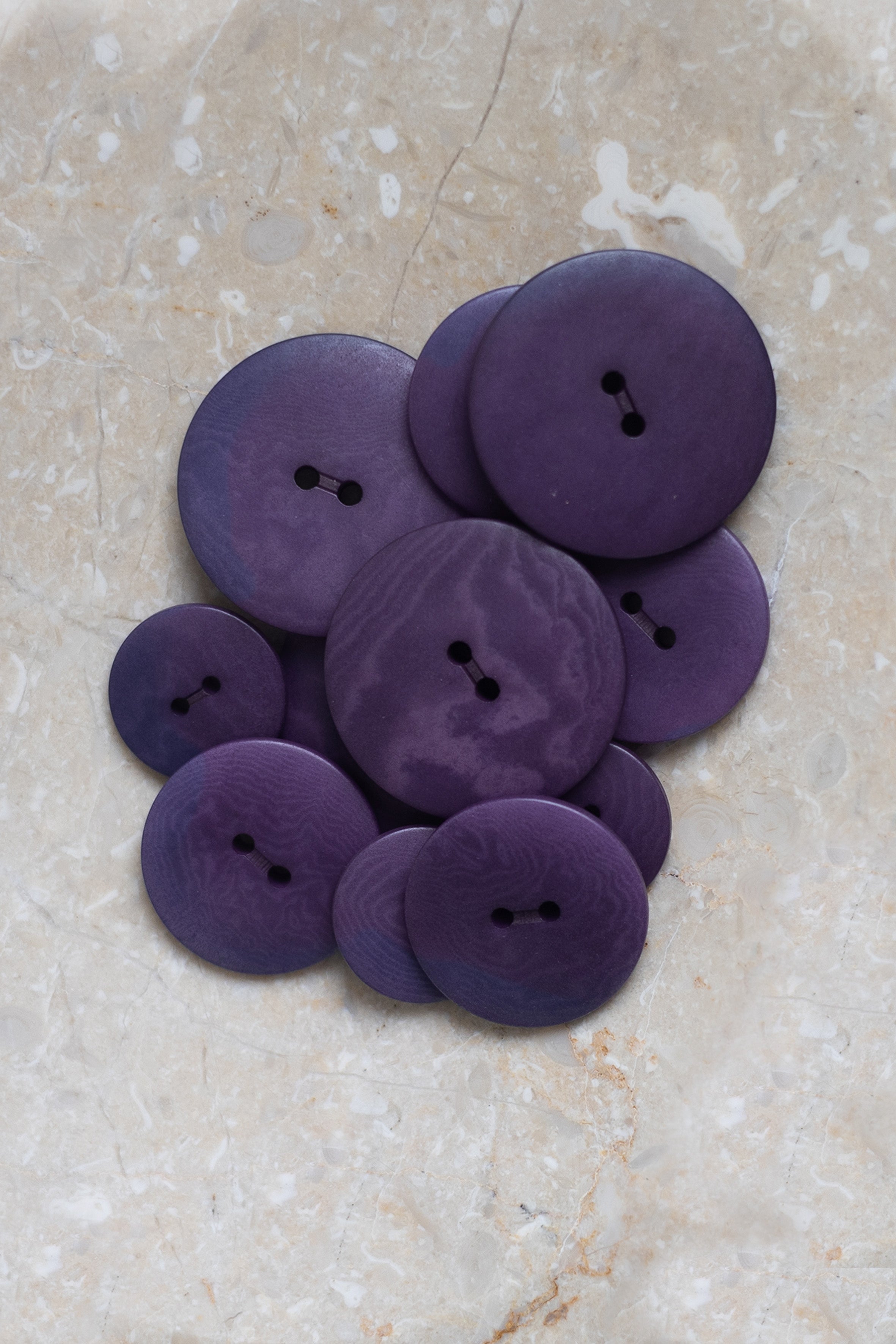 Palm Buttons - Majestic Purple