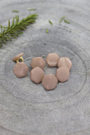Quartz Buttons - Blush
