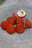 Boutons Quartz - Poppy Tangerine