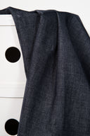 Tissu "Velours Tissé Deep Charcoal"