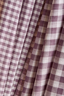 Gingham Off-White Divine Parma Fabric Remnants