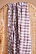 Gingham Off-White Divine Parma Fabric Remnants