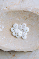 Boutons Viny - Optic White