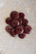 Viny Buttons - Rust / Crispy Brownie