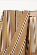 "Weave Line Iced Mocha" fabric