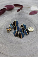 Wink Buttons Black - River