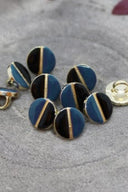 Wink Buttons Black - River
