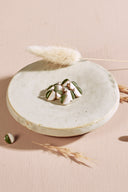 Boutons Wink Off-White - Ivy Green