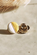 Boutons Wink Off-White - Lemon