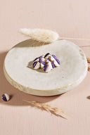Boutons Wink Off-White - Majestic Purple