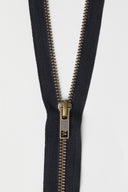 Zip Séparable Laiton - 60 cm