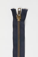 Zip Séparable Laiton - 60 cm