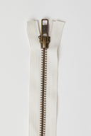 Zip Séparable Laiton - 60 cm