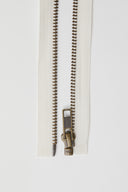 Zip Séparable Laiton - 60 cm