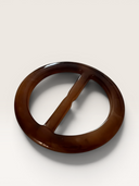 Anneau de ceinture en résine beige