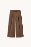 Havana Brown Stretch Cotton Chino Fabric