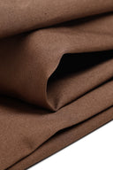 Tissu Coton Chino Stretch Havana Brown