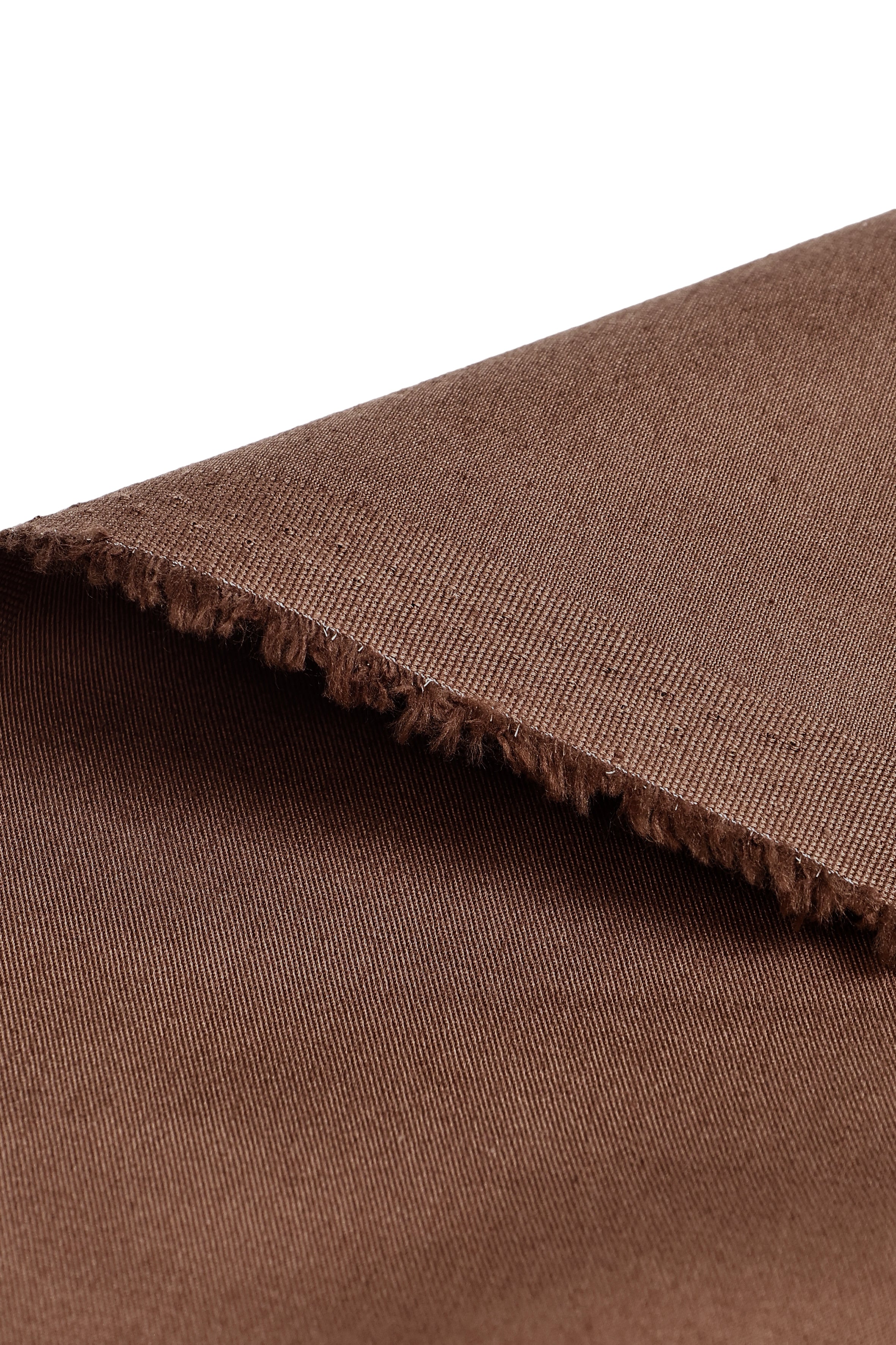 Havana Brown Stretch Cotton Chino Fabric