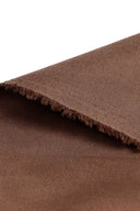 Tissu Coton Chino Stretch Havana Brown