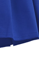Gabardine Hypnotik Blue Fabric