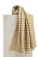 Tissu Stripes Mustard