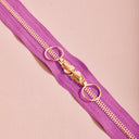 Zip Double Curseur Gold - 40 cm