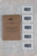 Pack étiquettes Amour Fou - Atelier Brunette - 1