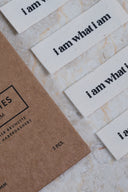 Pack étiquettes I am what I am - Atelier Brunette - 3