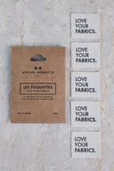 Pack étiquettes Love your Fabrics - Atelier Brunette - 1