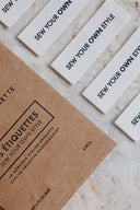 Pack étiquettes Sew your own style - Atelier Brunette - 3