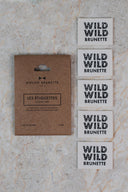 Pack étiquettes Wild Wild Brunette - Atelier Brunette - 1