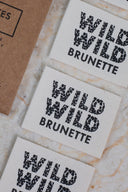 Pack étiquettes Wild Wild Brunette - Atelier Brunette - 2