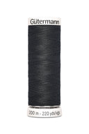 Fil Gütermann à coudre Deep Charcoal - Atelier Brunette - 1