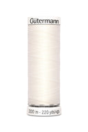 Fil Gütermann à coudre Off-White - Atelier Brunette - 1