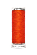 Fil Gütermann à coudre Poppy Tangerine - Atelier Brunette - 1