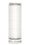 Fil Gütermann Polyester 200 m n°800 - Atelier Brunette - 1