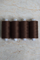 Bobines Surjeteuse Oat Chocolate x 4 - Atelier Brunette - 1