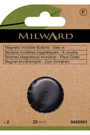 Bouton magnétique invisible à coudre - Atelier Brunette - 2