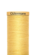 Fil à bâtir Jaune - 200 m - Atelier Brunette - 2