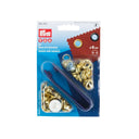 Oeillets et rondelles 8mm - Doré - Atelier Brunette - 1