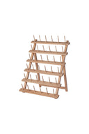 Wooden cone thread rack - 36 slots - Atelier Brunette - 1