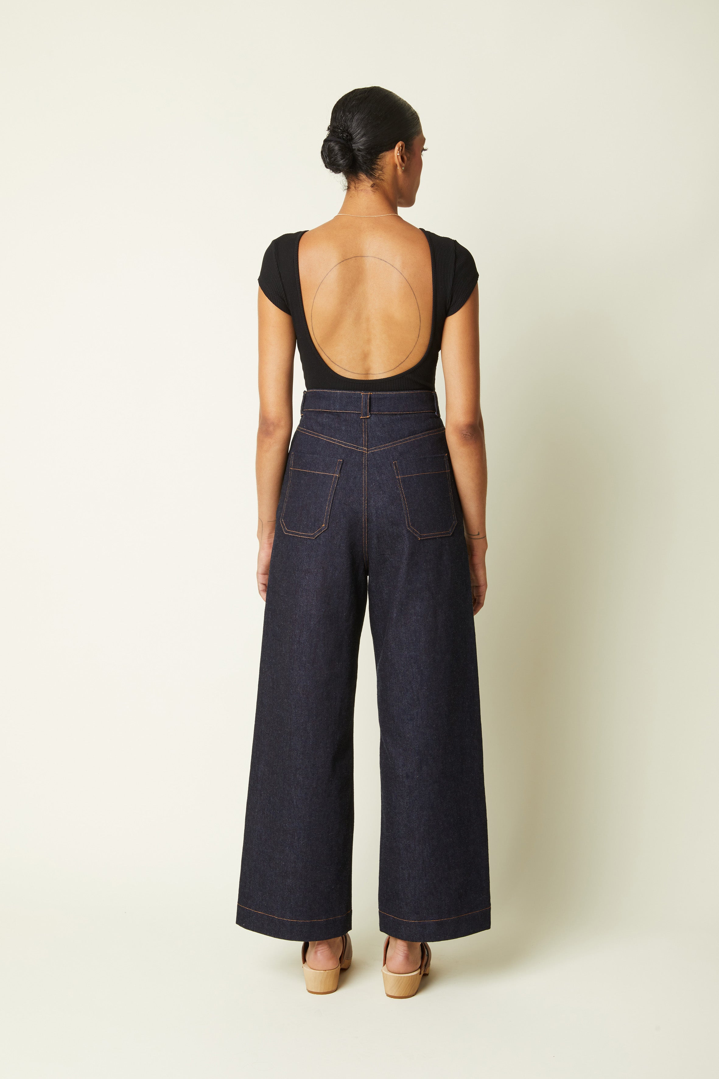 LE Jean Wide Leg - Patron Pochette
